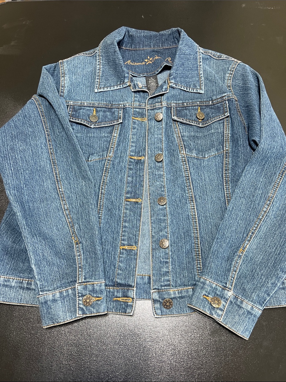 Arizona Jean Company Kids Blue Denim Jean Jacket
